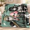 Spy x Family blanket Flannel Blanket Soft Cozy Plush Throw for Sofa Bed Lightweight Home Decoration Outdoor camping