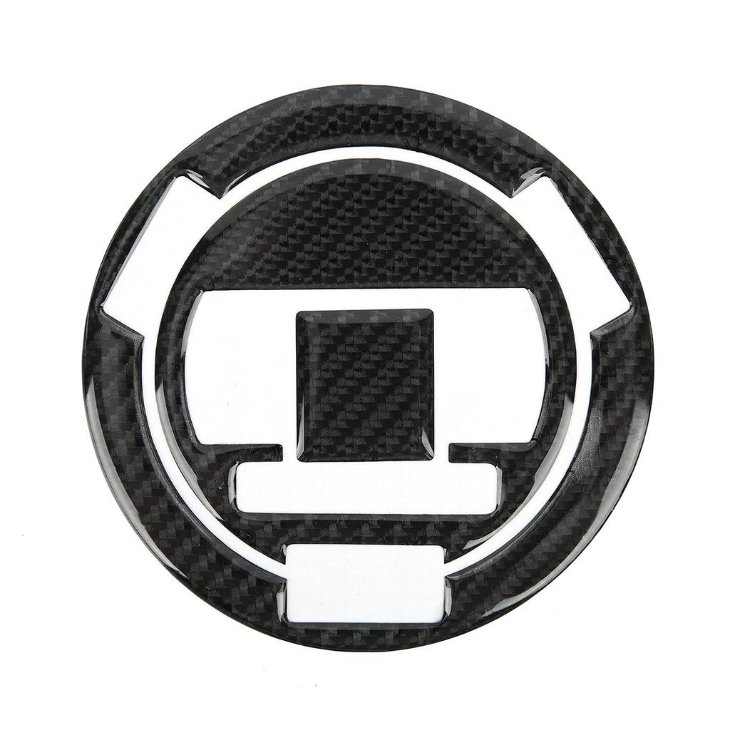 Carbon Fiber Fuel Tank Cap Sticker Decal for R1200GS F800GS S1000R F650GS - Motorcycle Tank Protector