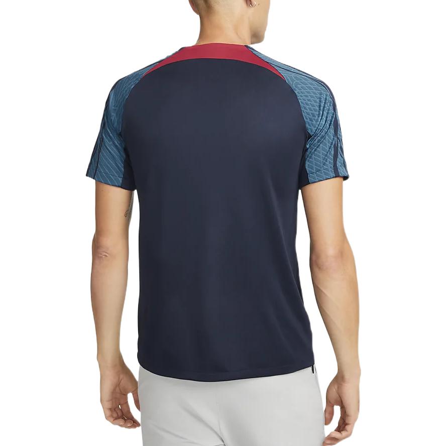 Nike Футболка мужская винтажная с логотипом и круглым вырезом, синяя DH6445-451