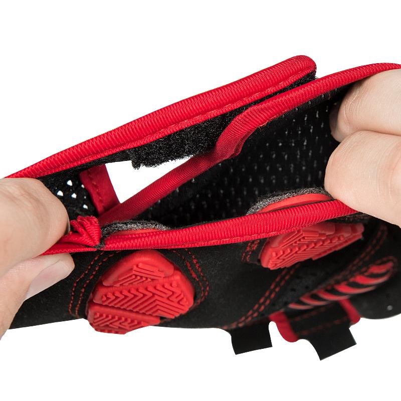 Летние спортивные велосипедные перчатки, гелевые подушечки 5 мм, велосипедные перчатки с половиной пальца, противоударные противоскользящие велосипедные перчатки для мужчин и женщин