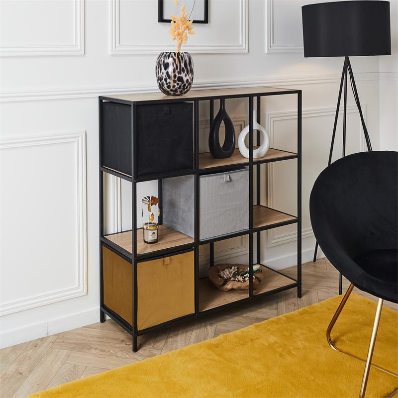 Giulia Folding Storage Box Grey