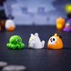 Q1FD Миниатюрные фигурки на Хэллоуин, Маленькие смоляные фигурки, Мини-фигурка статуэтка из смолы на Хэллоуин, Настольное украшение, Декор для дома