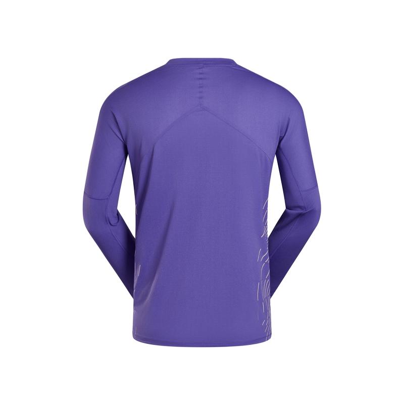 SALOMON Sense Aero Gfx Дышащая футболка для бега с длинным рукавом Мужские топы C26976