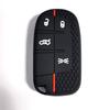 Чехол-брелок для автомобильного ключа с 4 кнопками Для Jeep Renegade Compass Grand Cherokee Для Chrysler 300C Wrangler Dodge Аксессуары