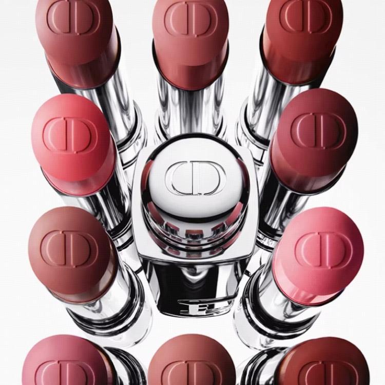 Dior Addict Lipstick Pink Plaid Edition Cream Moisturizing 