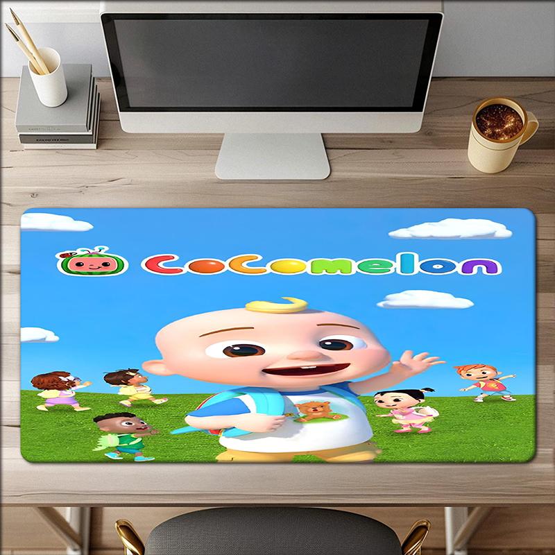 Cocomelon Theme Mouse Pad, Non Slip Rubber Base, Multifunctional Office & Home Decor, Perfect for Workspace Personalization.