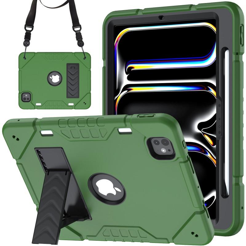 IPad Pro 11-inch Case With Stand Air Cushion Drop Protection Silicone PC Hybrid Cover M4 M5