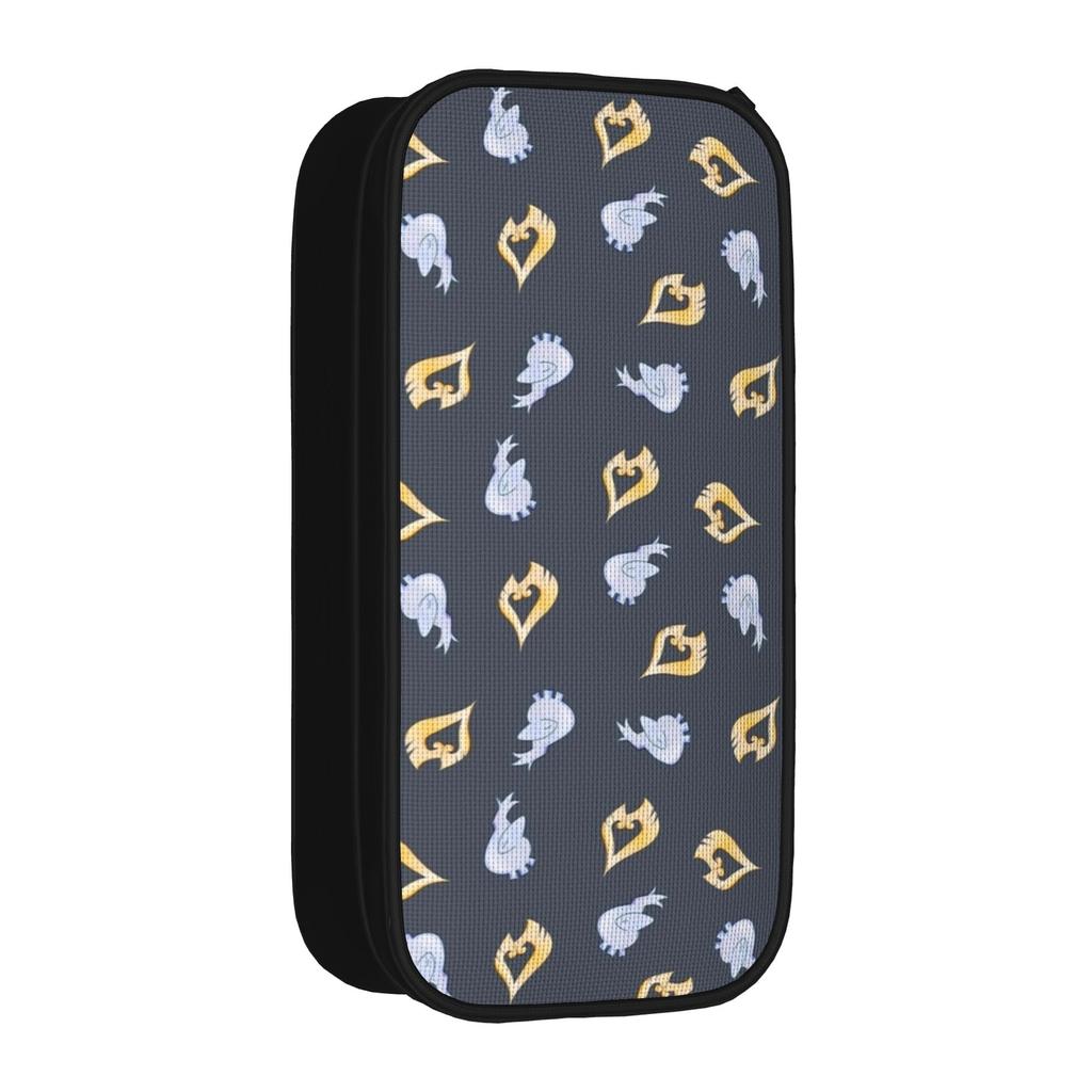 Classic Digimon Gold and Silver Pencil Cases Pencil Box Pen Box for Student Big Capacity Bags Students School Gift Stationery