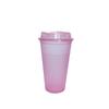 New Simple Matte Finish Reusable Mug Plastic Travel Coffee Cup To Go For Hot Drinking Travel Coffee Cup