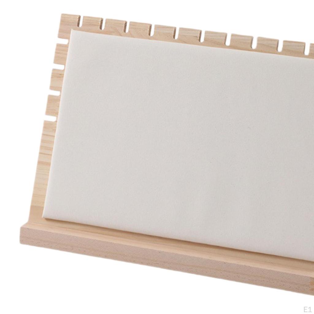 Элегантная деревянная подставка для украшений, для организации ожерелий дома или в магазине