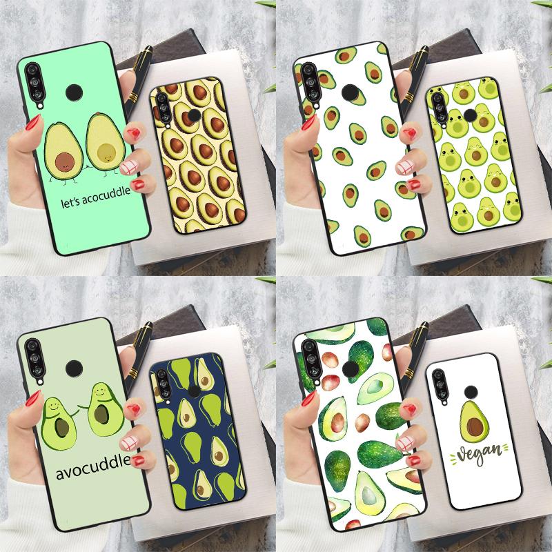 СМЕШНОЙ АВОКАДО Улыбка ШУТКА Для Huawei Nova Y60 Y70 Y90 Y61 Y91 3i 7i 8i 11i Nova 9 10 SE 11 Pro P20 P40 P30 Lite Чехол