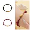 Hand Rope Snake Year Bracelet Chinese Style Fortune Bracelet Retro Lucky Red Rope Gift
