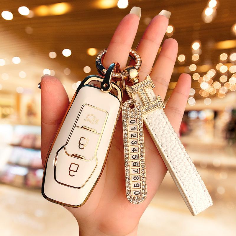 Набор ключей для Ford Forrest Женский Focus Edge Taurus Mondeo Road Shaker Wingboard Чехол