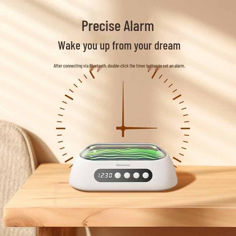 Newman PBS003 Wireless Bluetooth Speaker with White Noise & Alarm Clock