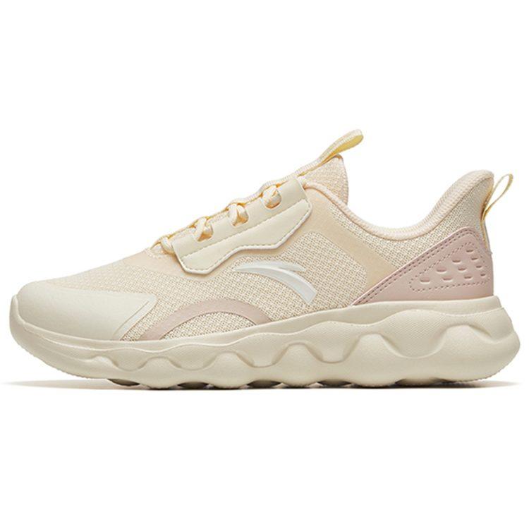 Anta Sheepskin Comfortable Cushioning Slip Resistant Abrasion Resistant Breathable Lightweight Low top Running Shoes 922235573-3