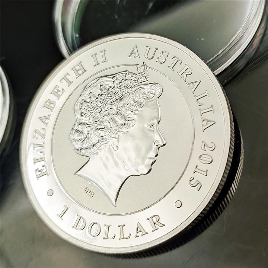 Памятная монета «Австралийская коала» Памятная монета Елизаветы II 1 ДОЛЛАР для украшения дома AVE