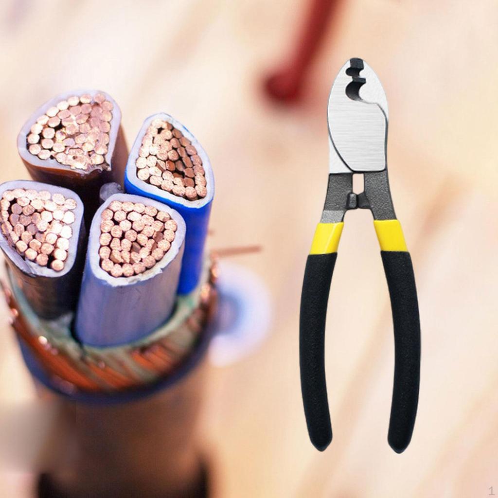 Щипцы для зачистки проводов, ножницы для резки кабеля, удобная ручка, сверхмощные плоскогубцы для проводов, инструмент для резки