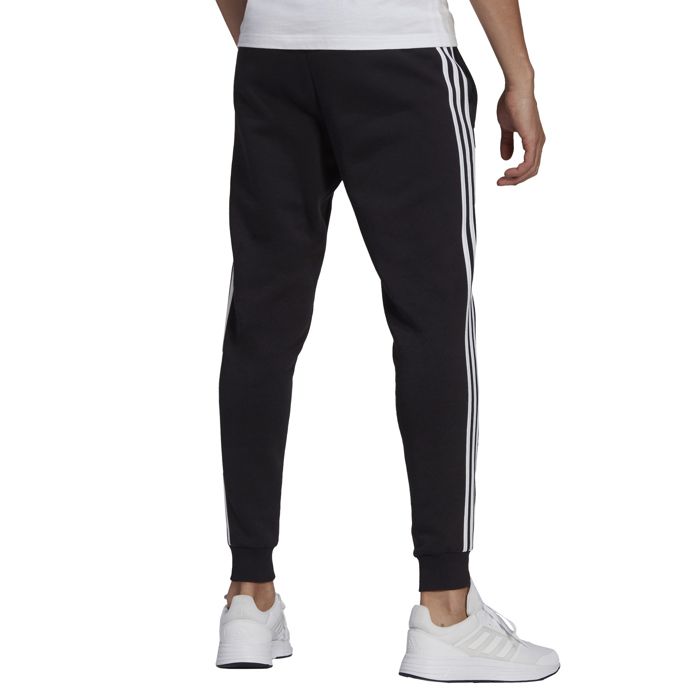 Adidas Pantalon Essentials Slim 3 Stripes Noir - GM1089