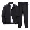 Casual Sports Suit Men's Plus Size Cardigan Jacket Sweatpants Men