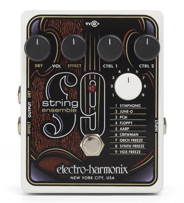 STRING9 String Ensemble S9 Гитарный эффектор с 9 типами струнных звуков ELECTRO-HARMONIX