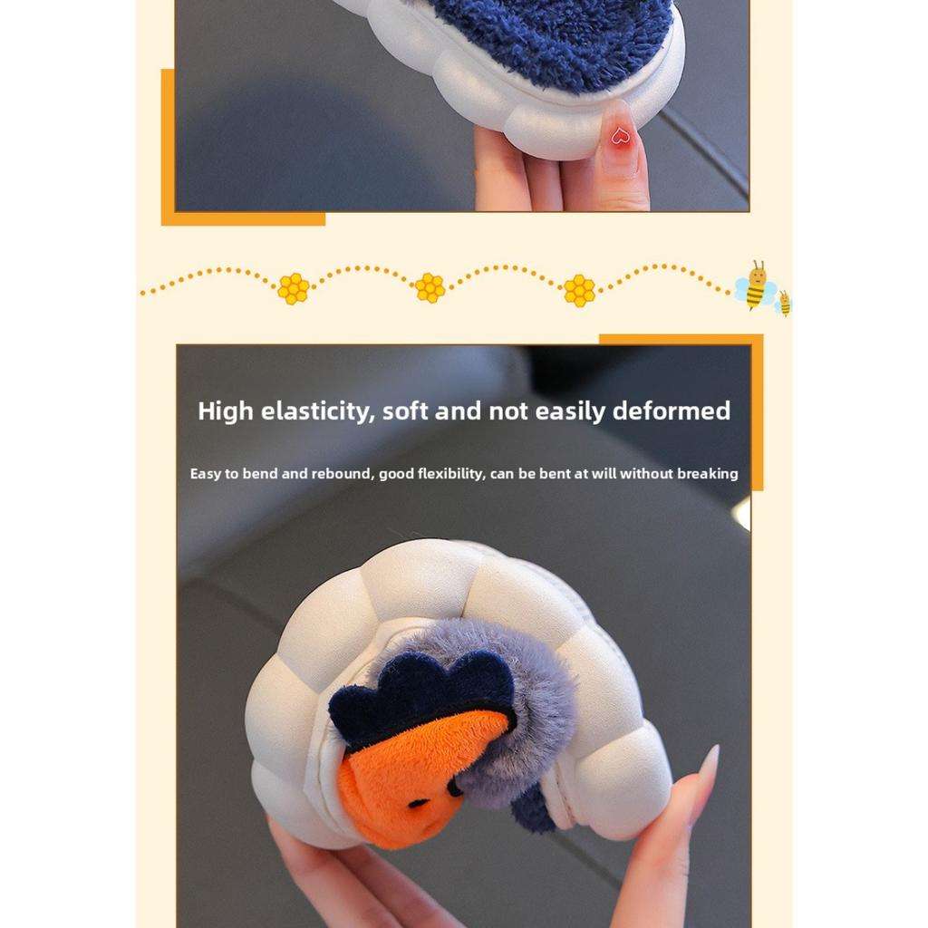 Children's Cotton Slippers for Winter, Boys' Dinosaur Indoor Home, Girls' Baby, Children's Anti Slip Parent-child Cotton Shoes