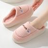 New Confinement Shoes Women's Winter Outdoor Wear Indoor Home Bag Heel Warm Plush Cotton Slippers Women