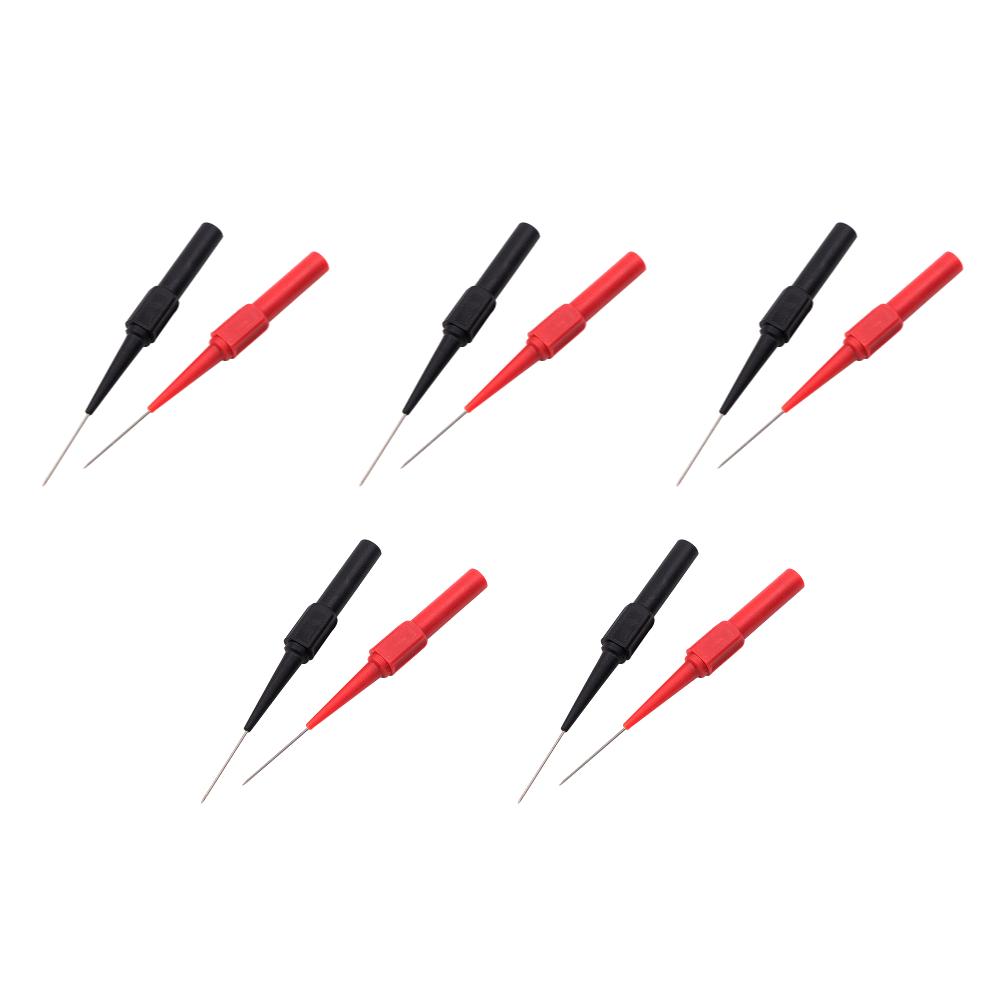 2-10 шт. Диагностические инструменты Мультиметр Измерительный провод Удлинитель Пробники с игольчатым наконечником для прокалывания изоляции Автоинструменты Автомобильный комплект Машина 0,7 мм