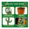 Jouet Cactus Enfants,Cactus Qui Danse, Jouet en Peluche pour Enfants, Apprendre à Parler, poupées, 120 chansons, Enregistrement