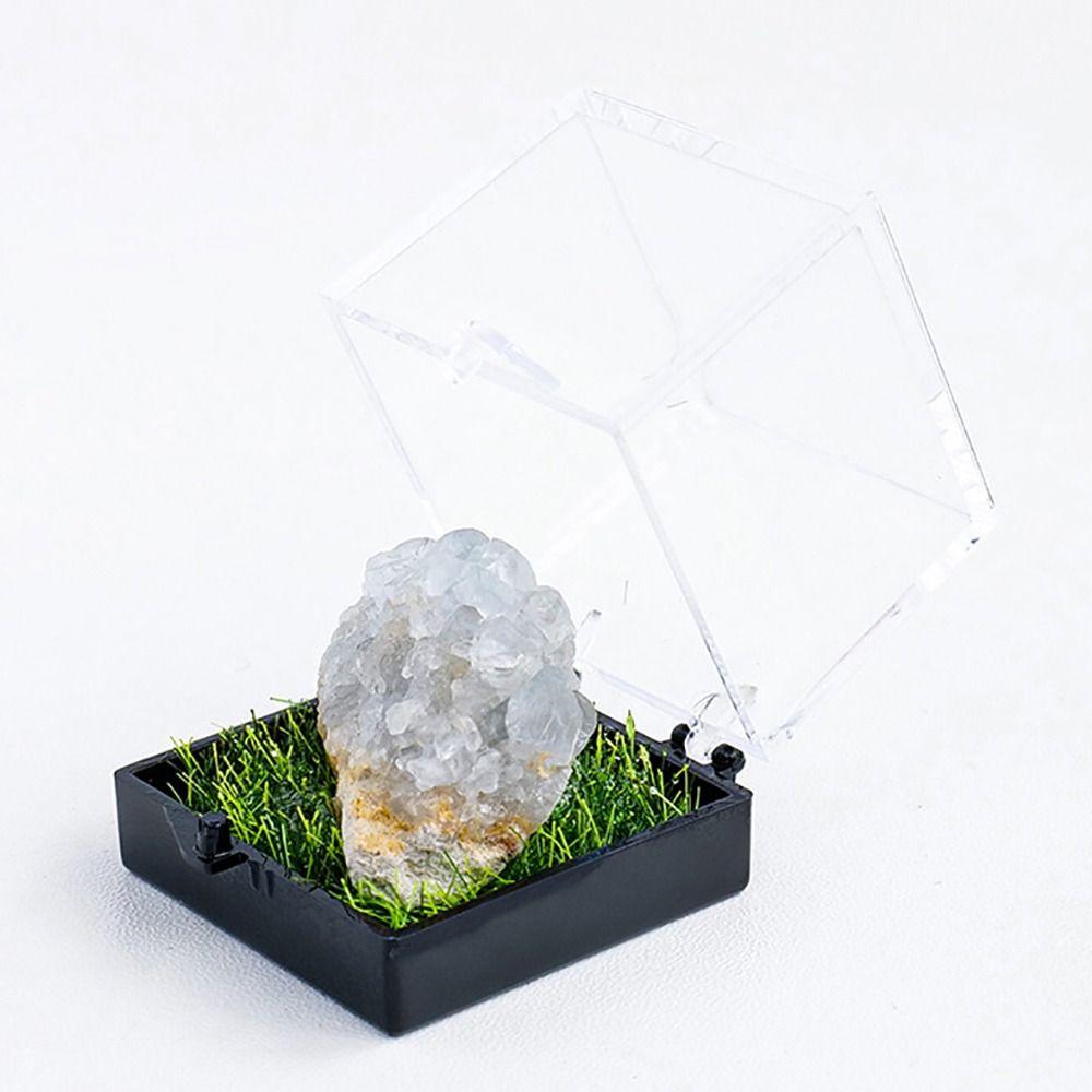 Многоцветный природный минеральный образец неправильной формы кристаллический камень образцы подарки руда коробки