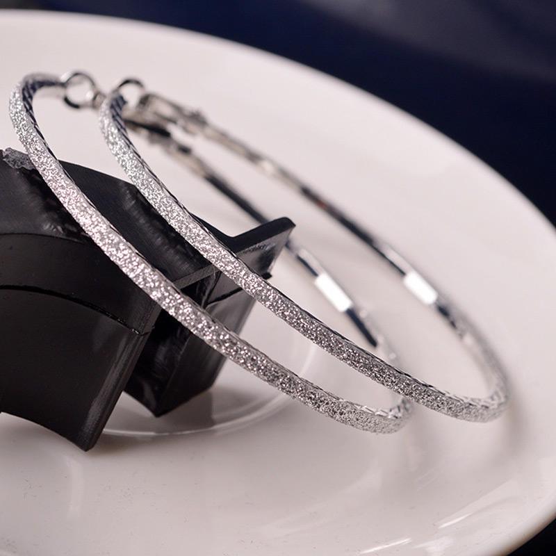 Пара серег 6 см, круглые висячие серьги, ювелирные изделия для женщин, большие