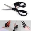 Infrared Positioning Laser Guided Sewing Scissors Stainless Steel Laser Scissors   home Crafts