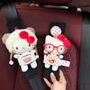 Kt Cute Car Seatbelt Shoulder Pads to Prevent Chafing and Wear on Clothes, Cute Doll Car Interior Decorations