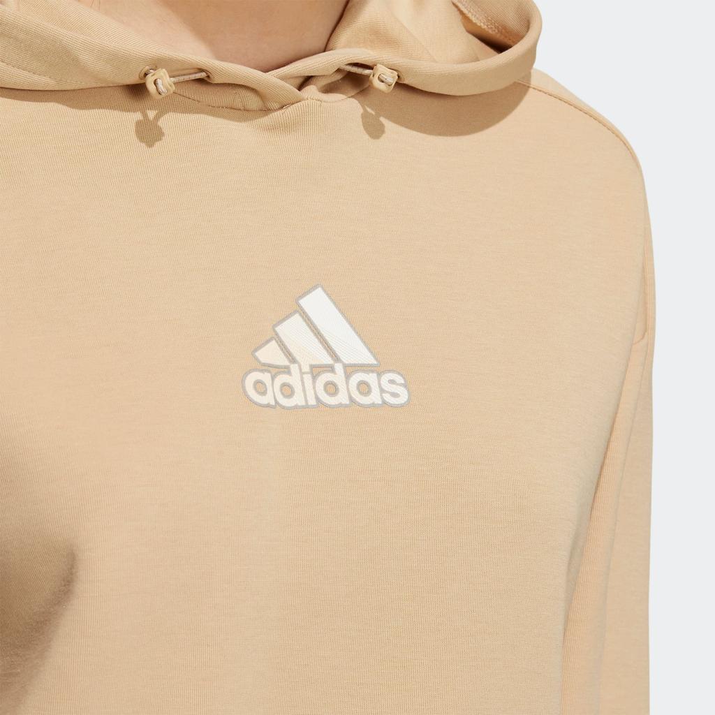 adidas Свитшот женский Светло-коричневый HM7101