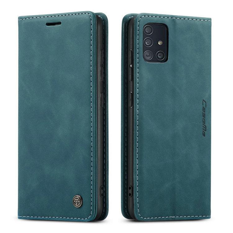 Suitable for Samsung A13 phone case, magnetic anti-drop A71 leather case, A35 protective cover with card slot, flip cover type