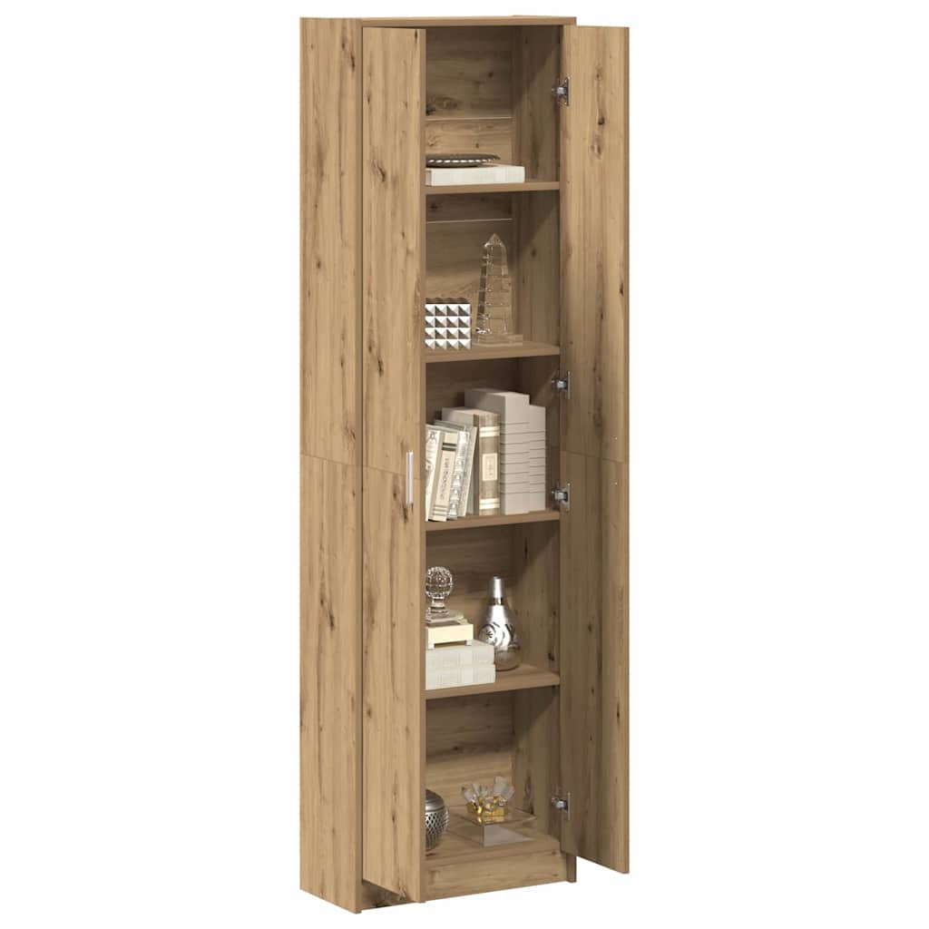 Artisan Oak Wardrobe 55 x 25 x 189 cm Engineered Wood
