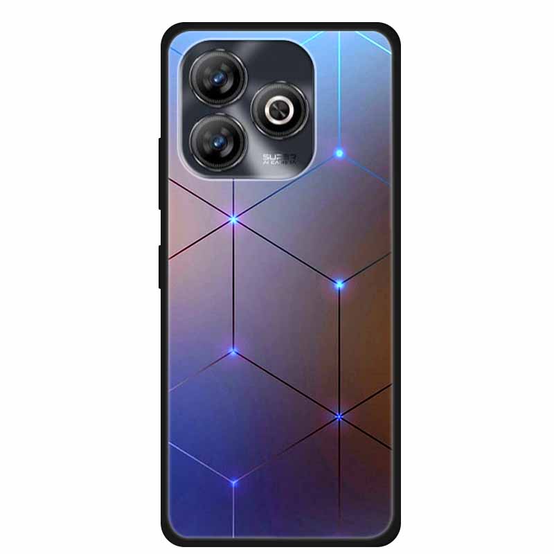 Чехол для ZTE BLADE A75 4G Животные Мягкий Силикон ТПУ Чехлы для Телефона Задняя Крышка Для ZTE BLADEA75 Ударопрочный Волк Защитник Крутой Coque