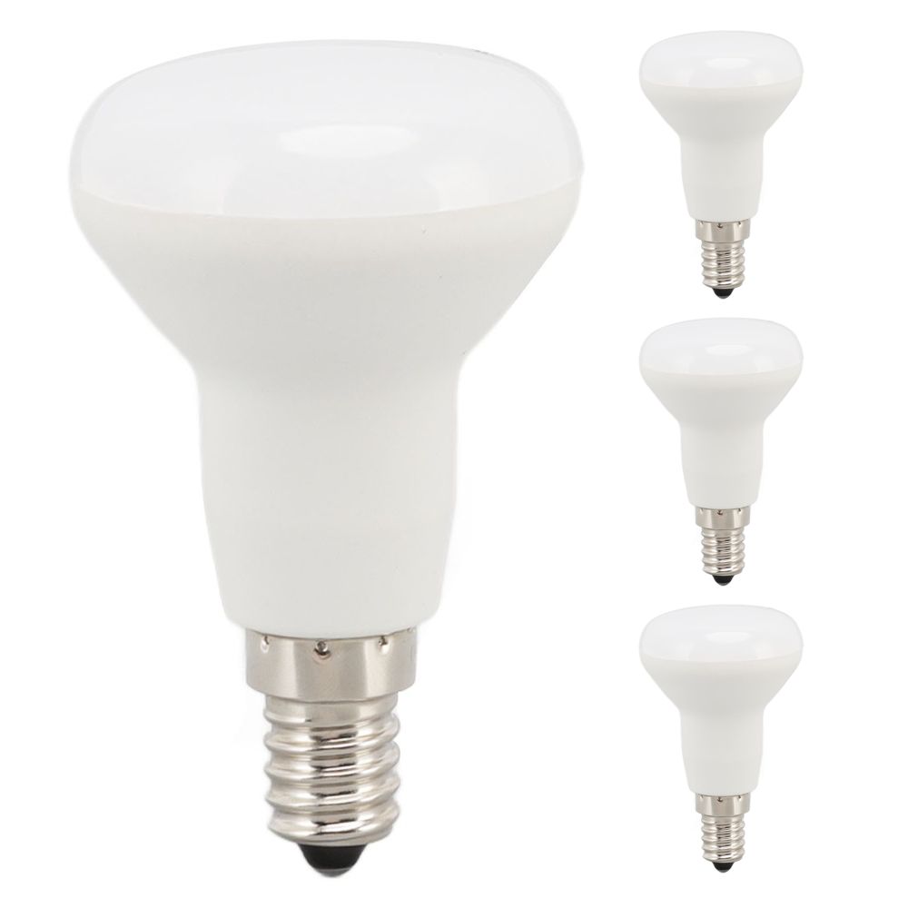 4 Pack 5W Long Neck LED Bulbs E14 Base Mushroom Shape Lamps Energy Saving LED Light Bulbs Home