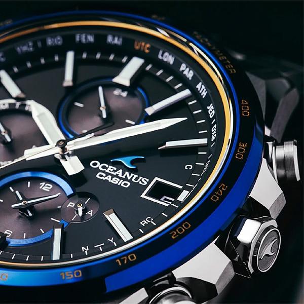 Casio Мужские часы OCEANUS OCW-T4000D-1AJF [OCEANUS CLASSIC LINE] Круглые серебристые титановые