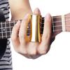 Guitar Slide Rod Brass Slide Rod Pure Copper Guitar Slide Tube Brass Gold-plated Finger Sleeve Slide Rod