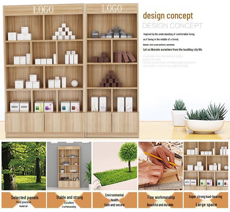 Multi-Layer Display Rack for Living Room: Nail Polish, Skincare, and More