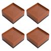 4 Pieces Furniture Pads Floor Protectors Practical Shockproof Sturdy Multipurpose Sofa Riser Lifts