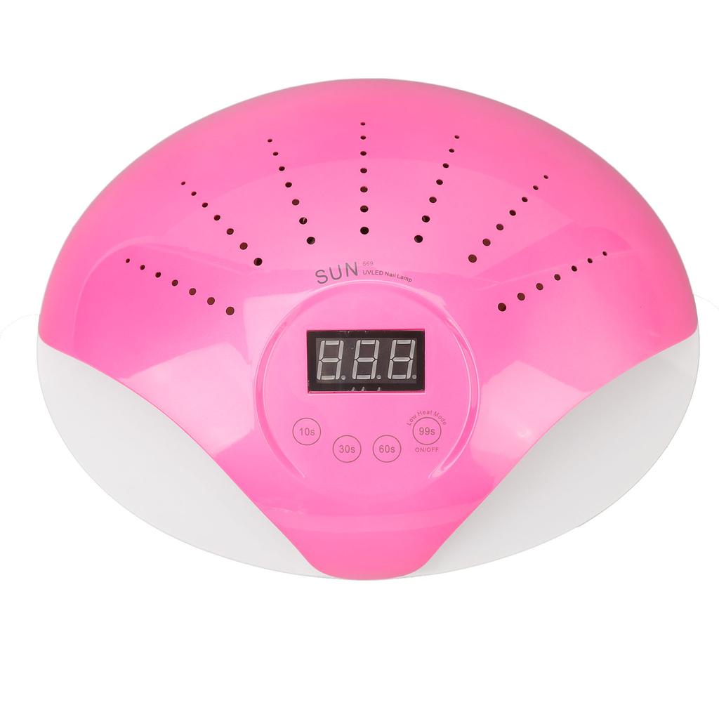 Nail Lamp 48W Detachable Magnetic Base 24pcs Light Chips Double Light Source UV Nail Light