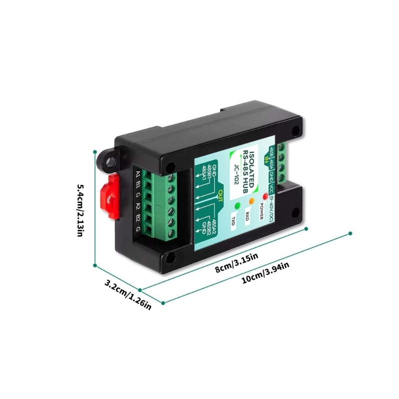 Модуль связи Modbus-RTU Процессор преобразования интерфейса данных Система RS485 для промышленности Передача на большие расстояния