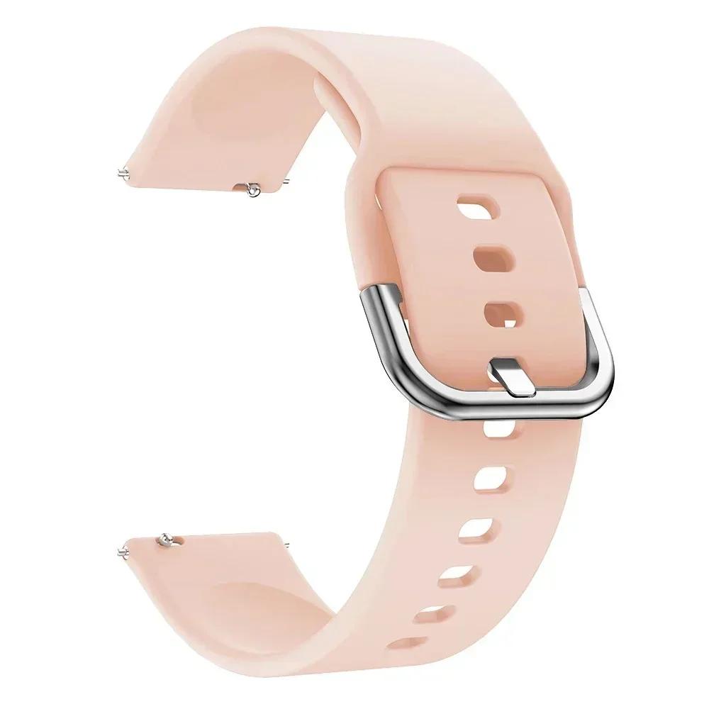 Silicone 22mm 20mm Strap For HUAWEI WATCH GT 5 GT4 Pro 46mm Bracelet Watch 5 4/GT 3 2 42mm HONOR Magic Watch 4 GS 3 Band Correa
