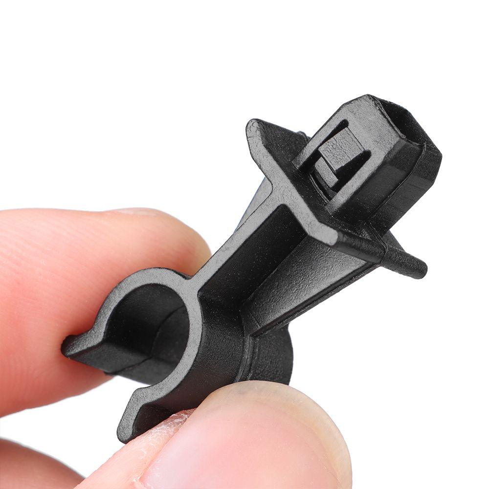 10pcs Practical Car Parts Holder Hood Bonnet Support Clip Black Retainer Prod Rod Clamp 65722EB300