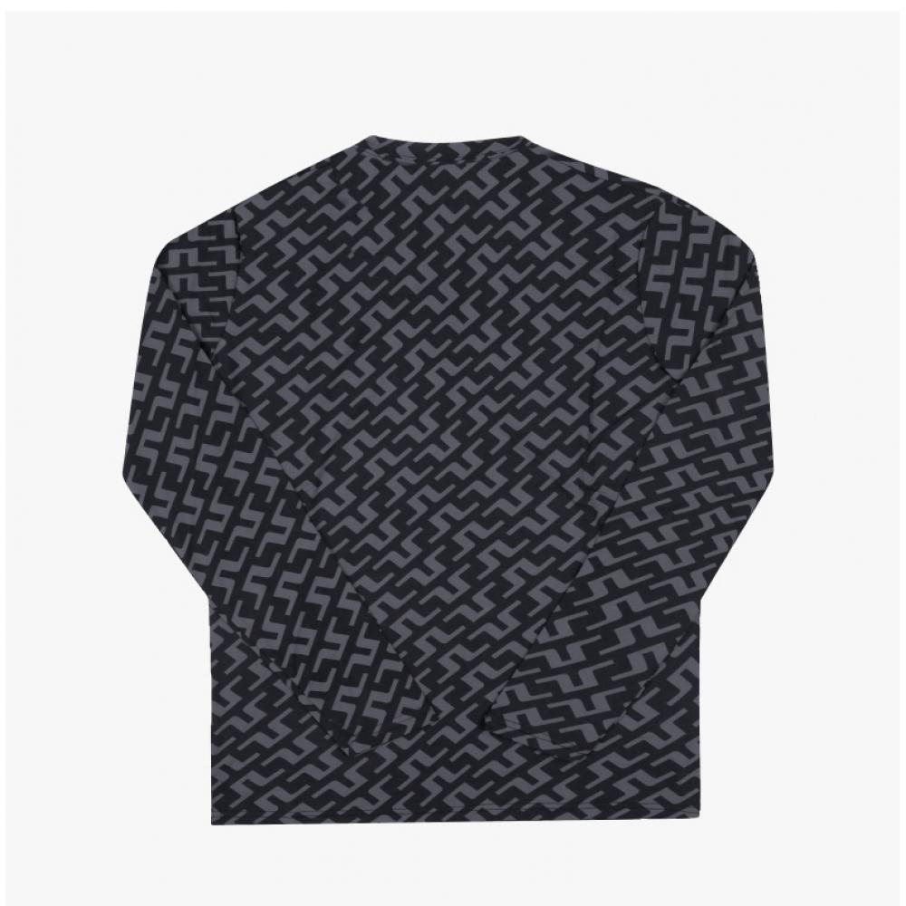 J.lindeberg Мужская футболка для гольфа с длинным рукавом Tor PrinT Slim Fit gmjT11138 W088