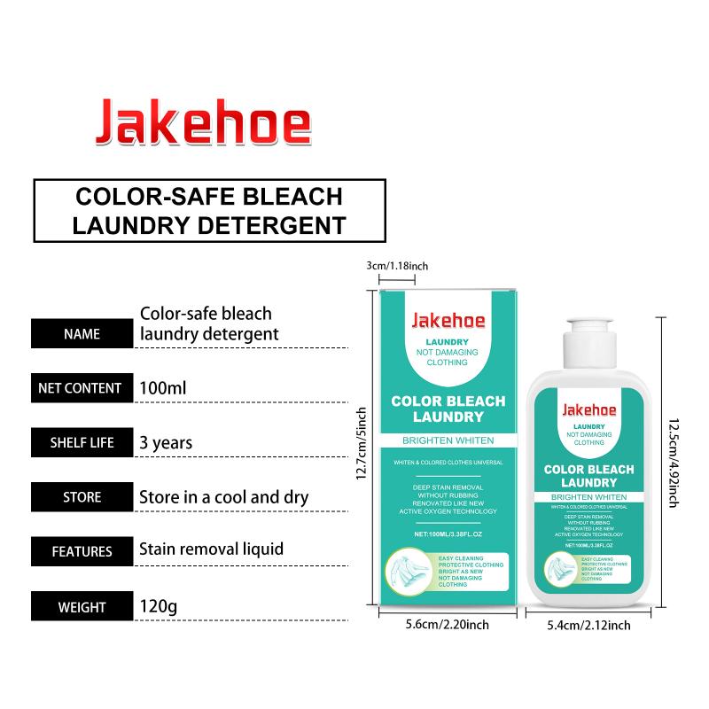 Powerful Laundry Emulsion Stain Remover Household Clothing  for Old Clothes Color Safe Long Lasting Floral Fragrance