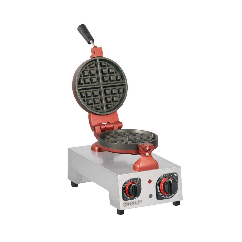 Waffle Maker - Americano Mold - With Timer - Single
