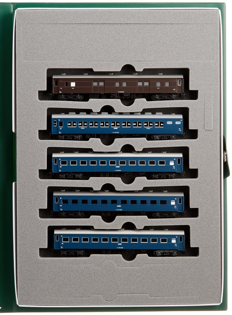 KATO N Gauge Express Tsugaru Дополнительный набор Железнодорожная модель пассажирского вагона 5-вагонный 10-880