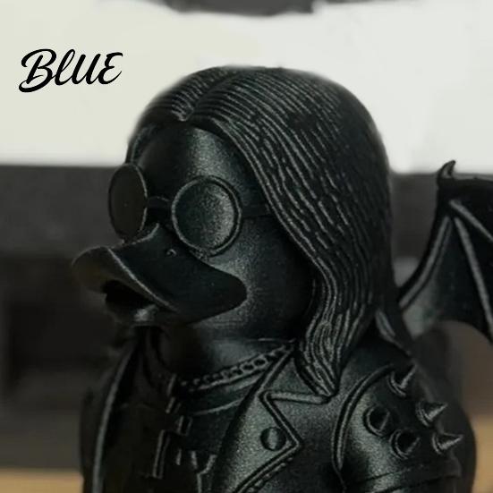 Современная Арт Скульптура 3D Печатная Фигурка Утка из Камня Украшение Настольное Темный Стиль Украшение для Эркерного Окна Скульптура Художественное Готическое Животное Декор